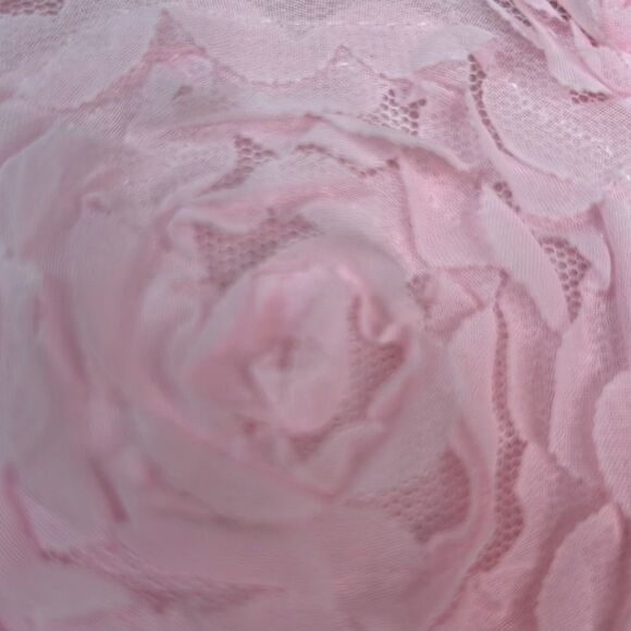 American Princess Pink Sleeveless Formal Party Dress with rosettes and ruffles - Picture 10 of 14